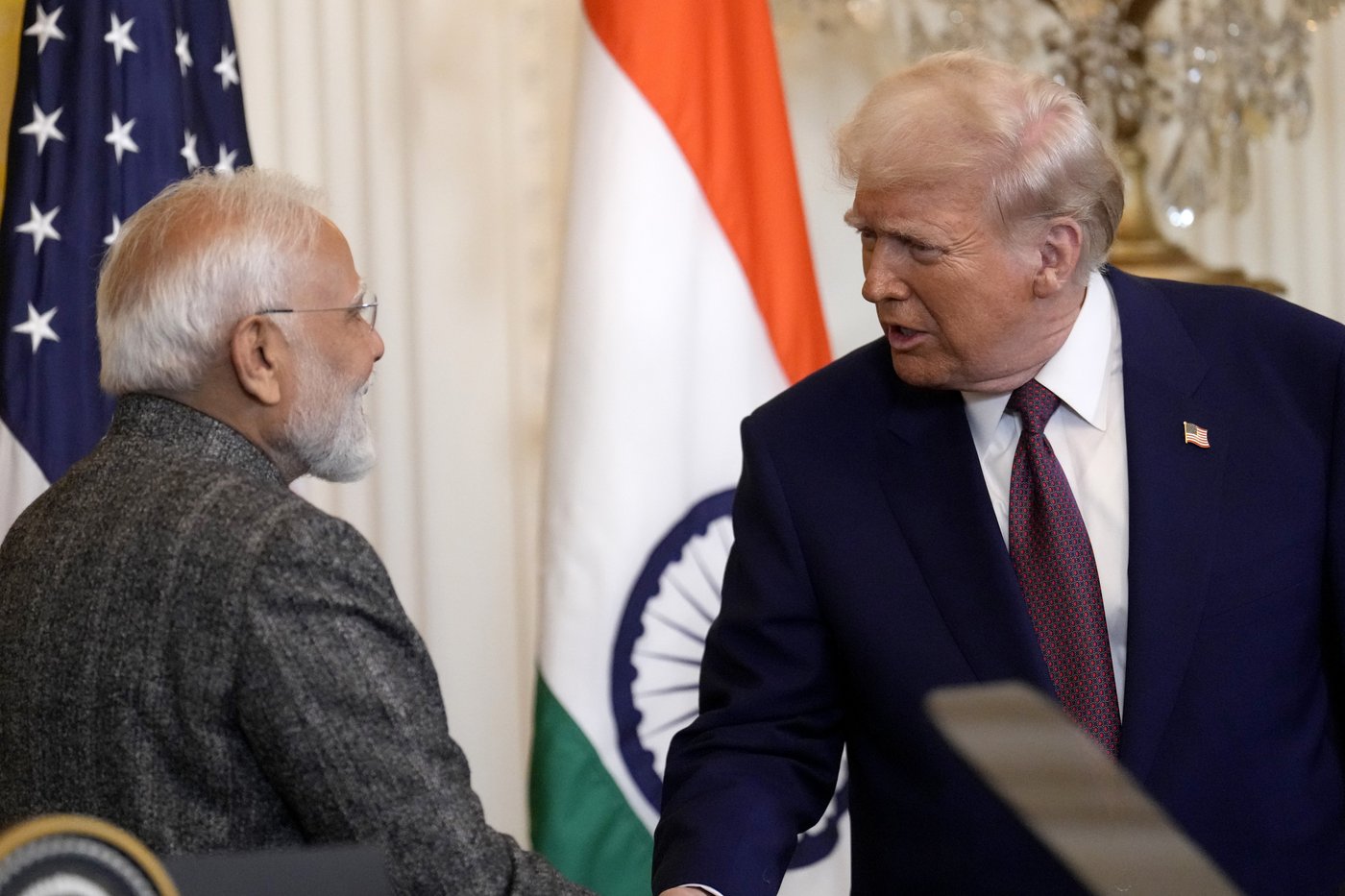 Trump calls India's Modi a 'great friend' but warns of higher U.S. tariffs on Indian goods | iNFOnews.ca