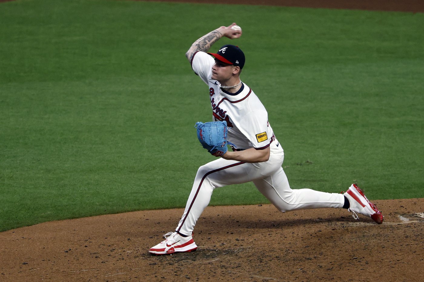 Smith-Shawver takes no-hitter into 8th inning as Braves blank the Reds | iNFOnews.ca