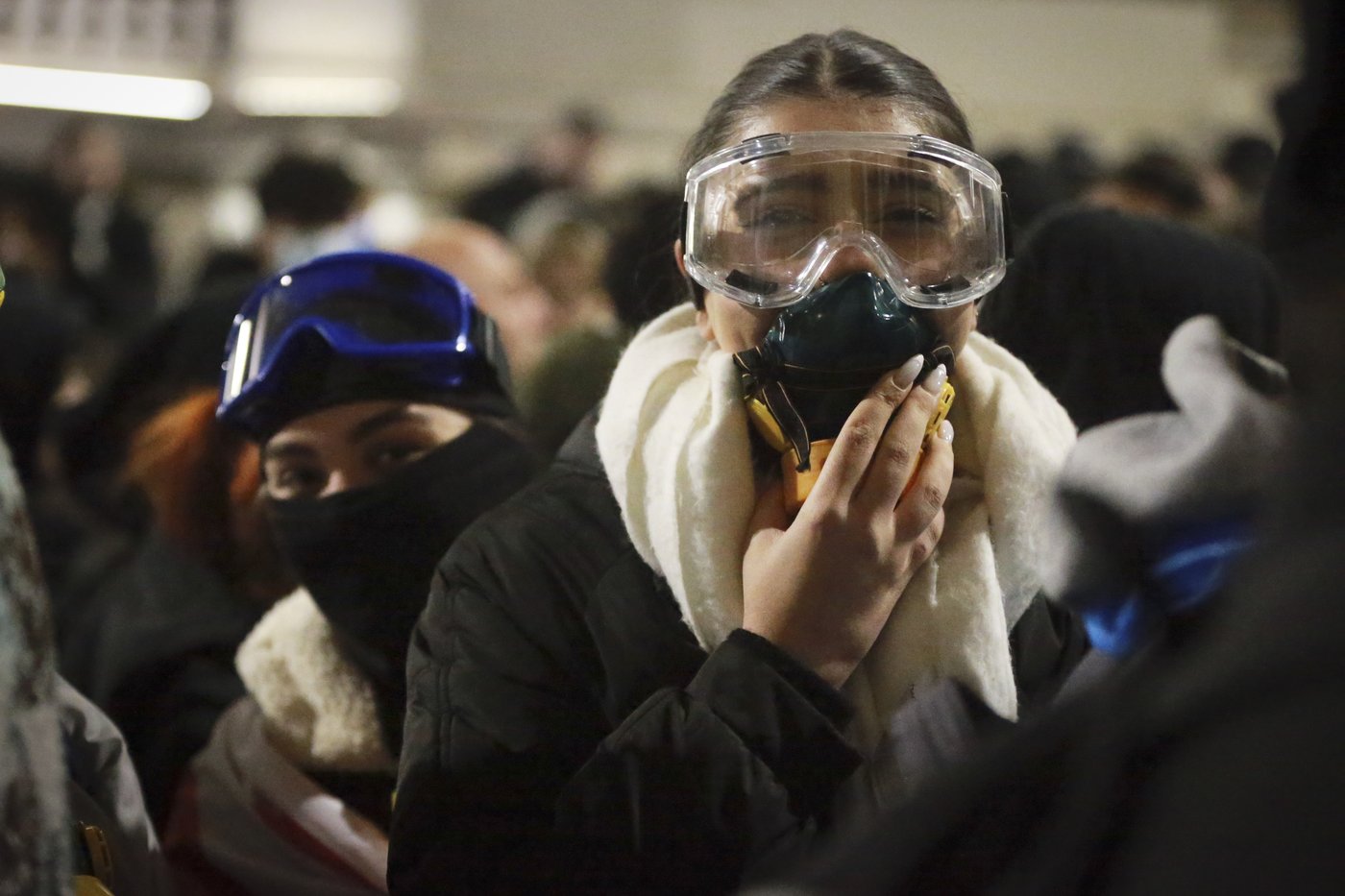 Protesters gather for third night of demonstrations after Georgia announces suspension of EU talks | iNFOnews.ca