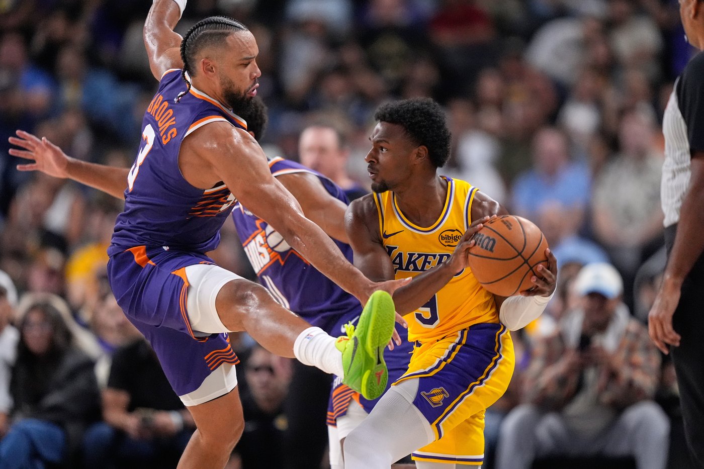 Bronny James has a rough shooting night, but makes progress in his quest to earn a role with Lakers | iNFOnews.ca Bronny James has a rough shooting night, but makes progress in his quest to earn a role with Lakers | iNFOnews.ca