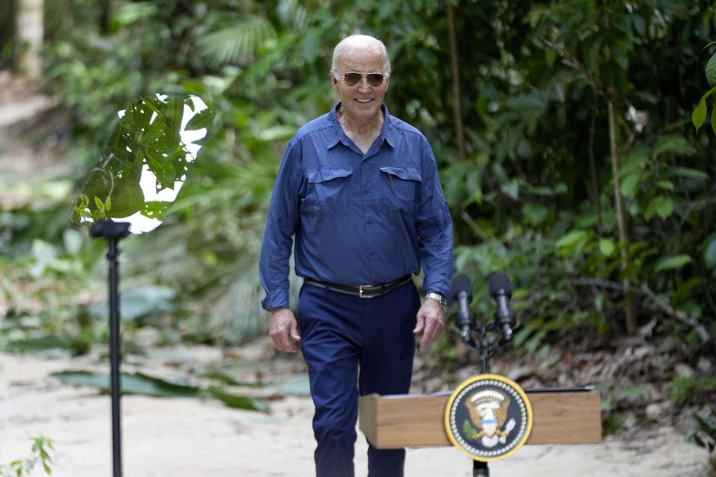 From the Amazon rainforest, Biden declares nobody can reverse US progress on clean energy | iNFOnews.ca From the Amazon rainforest, Biden declares nobody can reverse US progress on clean energy | iNFOnews.ca