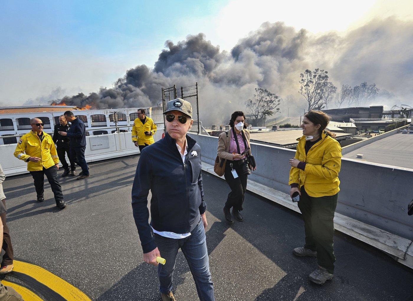 Newsom hasn't been told yet whether to join Trump for the president's wildfires stop | iNFOnews.ca