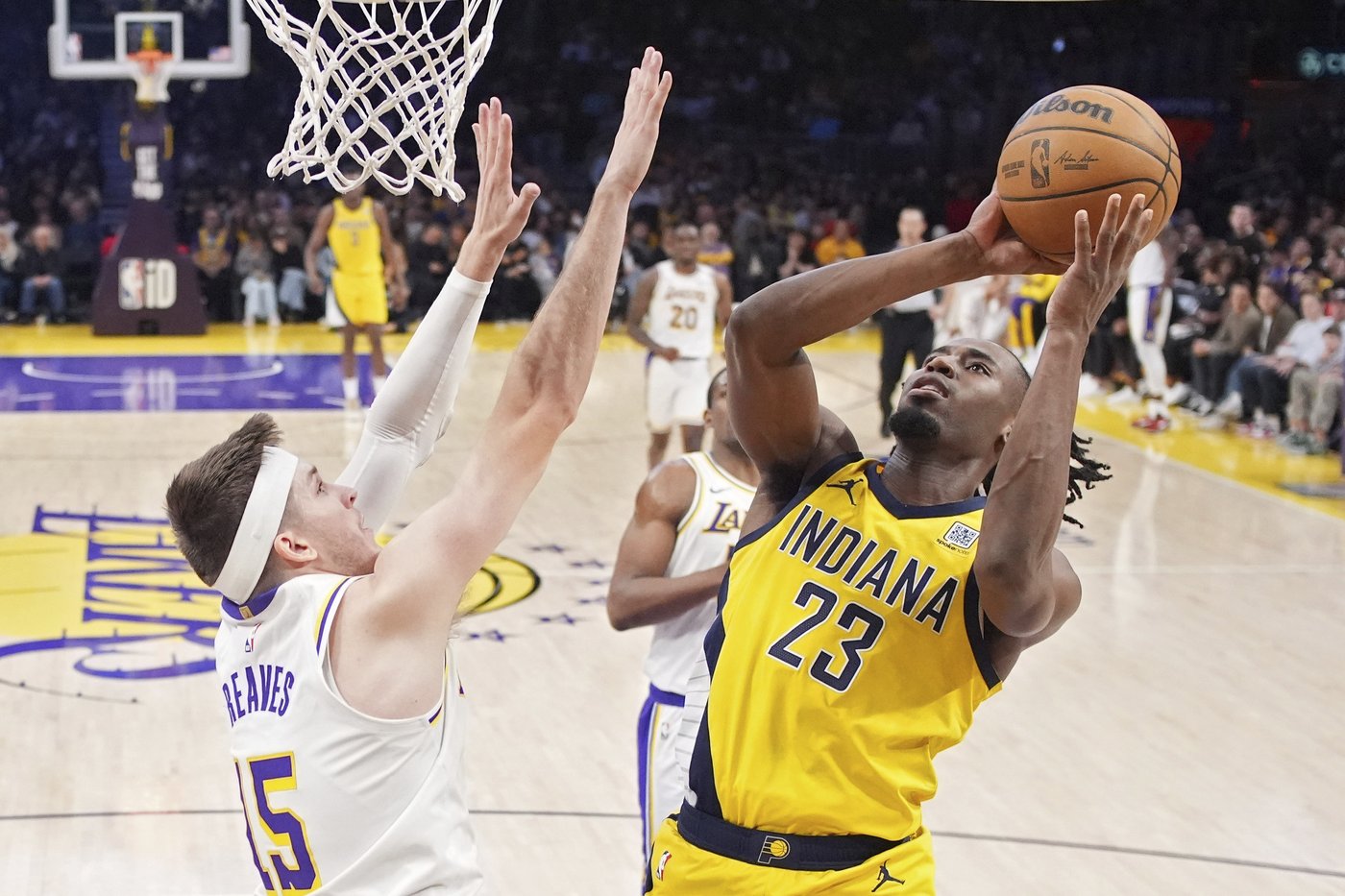 Austin Reaves scores a career-high 45, and the Lakers shock the Pacers 124-117 without LeBron, Luka | iNFOnews.ca Austin Reaves scores a career-high 45, and the Lakers shock the Pacers 124-117 without LeBron, Luka | iNFOnews.ca