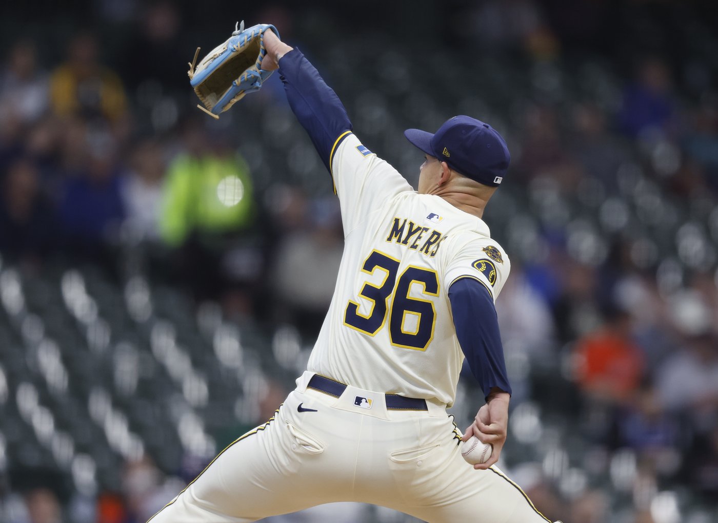 Yelich homers and Myers takes a step forward in Brewers' 5-1 victory over Astros | iNFOnews.ca