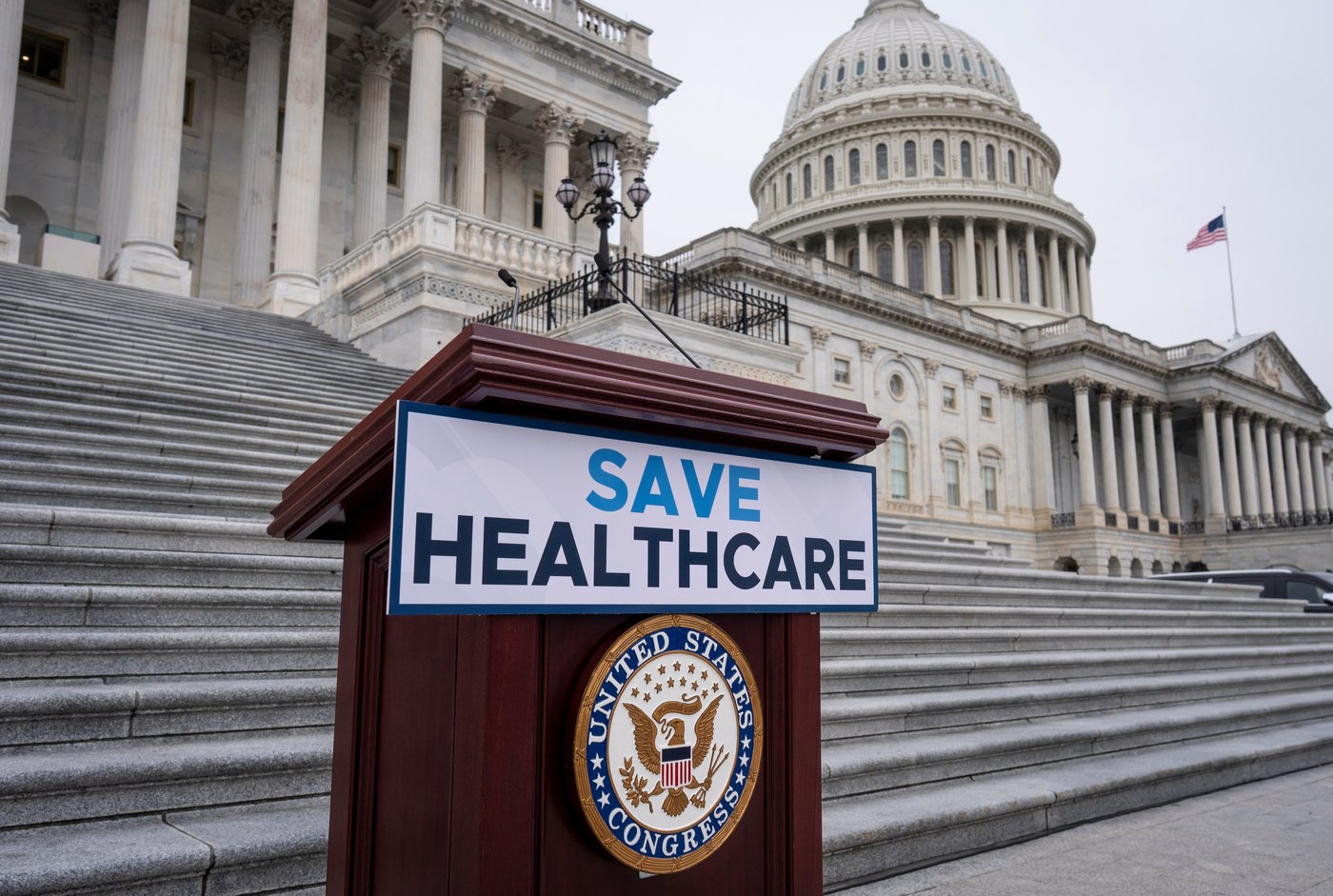 Looming health insurance spikes for millions are at the heart of the government shutdown | iNFOnews.ca
