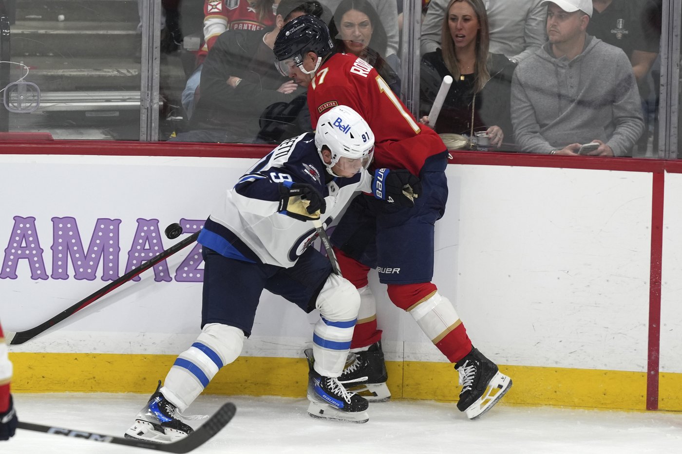 Bobrovsky gets shutout, Panthers roll past NHL-leading Jets 5-0 to snap 2-game slide | iNFOnews.ca Bobrovsky gets shutout, Panthers roll past NHL-leading Jets 5-0 to snap 2-game slide | iNFOnews.ca