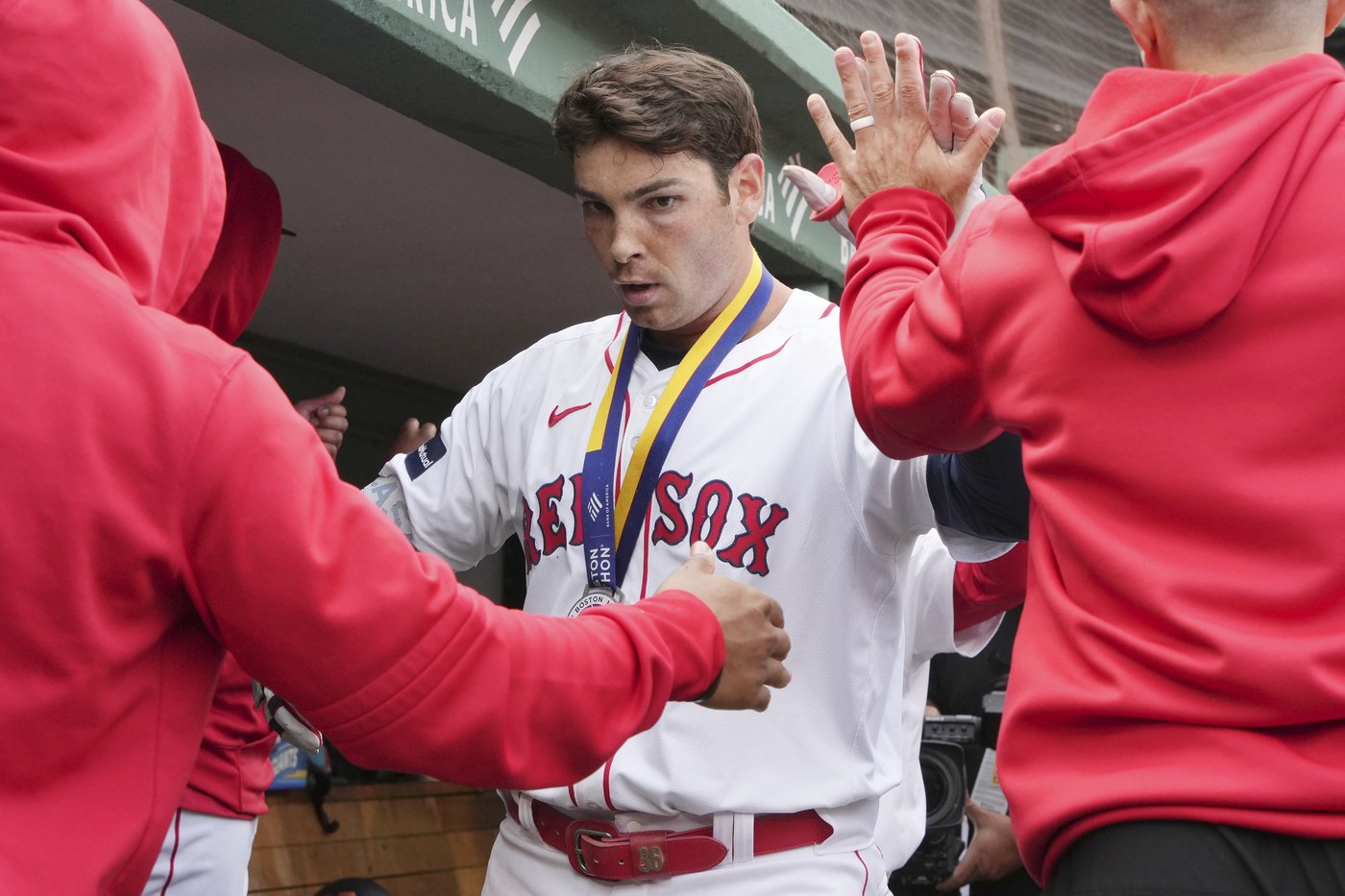 Triston Casas hits 3 HRs in 1st game, Gonzalez hits 3-run HR in nightcap as Red Sox sweep Twins | iNFOnews.ca Triston Casas hits 3 HRs in 1st game, Gonzalez hits 3-run HR in nightcap as Red Sox sweep Twins | iNFOnews.ca