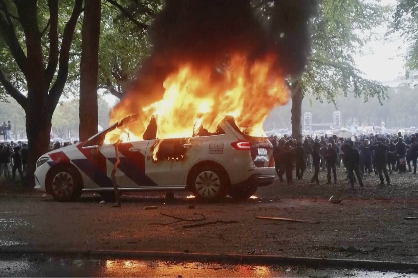 Violence erupts at right-wing demonstration in the Netherlands ahead of election | iNFOnews.ca Violence erupts at right-wing demonstration in the Netherlands ahead of election | iNFOnews.ca
