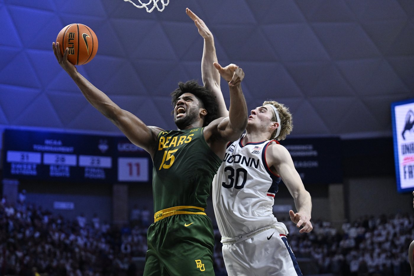 McNeeley scores 17 points as No. 25 UConn rallies to a 76-72 win over No. 15 Baylor | iNFOnews.ca