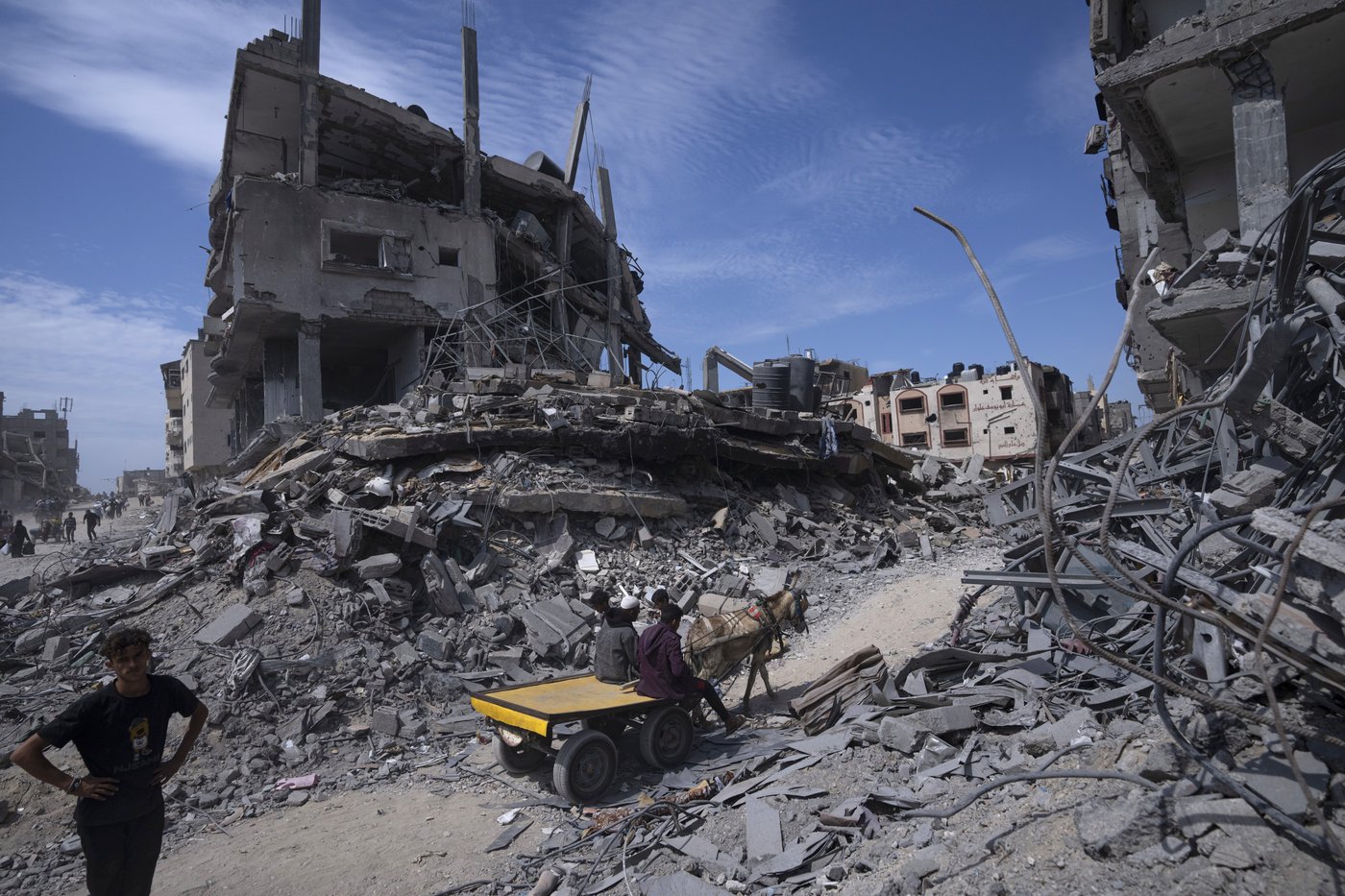 Takeaways from AP's report on the destruction in Gaza a year into the war | iNFOnews.ca