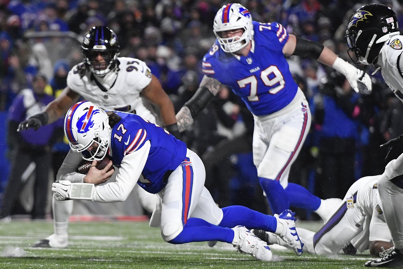 Bills edge Ravens 27-25 to advance; Barkley and Eagles beat Rams 28-22 | iNFOnews.ca