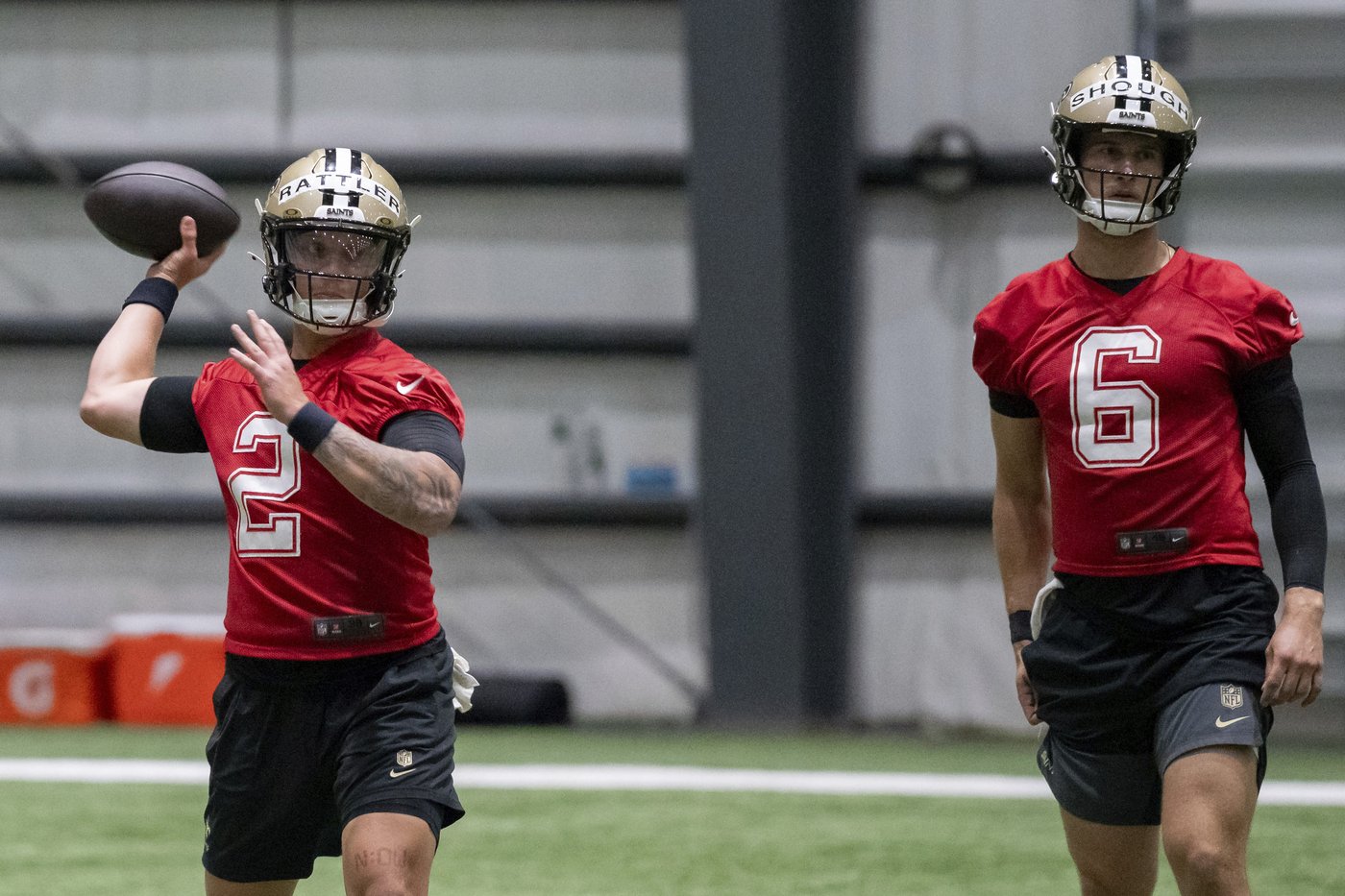 Saints brushing off concerns about unproven QBs in Kellen Moore's first year in charge | iNFOnews.ca
