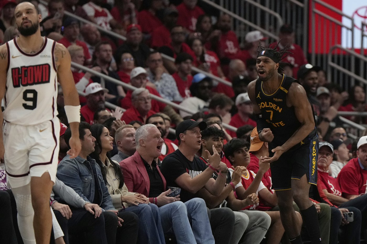 Stephen Curry and Buddy Hield lead Warriors past Rockets 103-89 in Game 7 | iNFOnews.ca