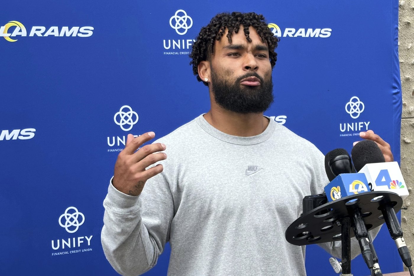 Kyren Williams won't hold out as Rams training camp begins amid his contract negotiations | iNFOnews.ca Kyren Williams won't hold out as Rams training camp begins amid his contract negotiations | iNFOnews.ca