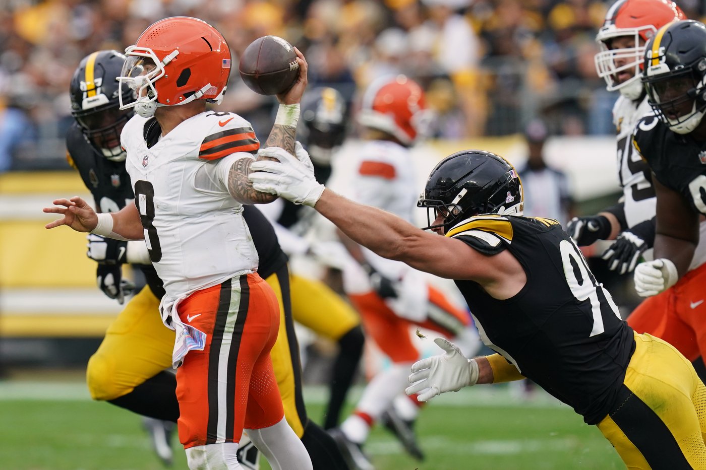 Dillon Gabriel can't ignite the Browns' NFL-worst offense in his 2nd career start | iNFOnews.ca Dillon Gabriel can't ignite the Browns' NFL-worst offense in his 2nd career start | iNFOnews.ca