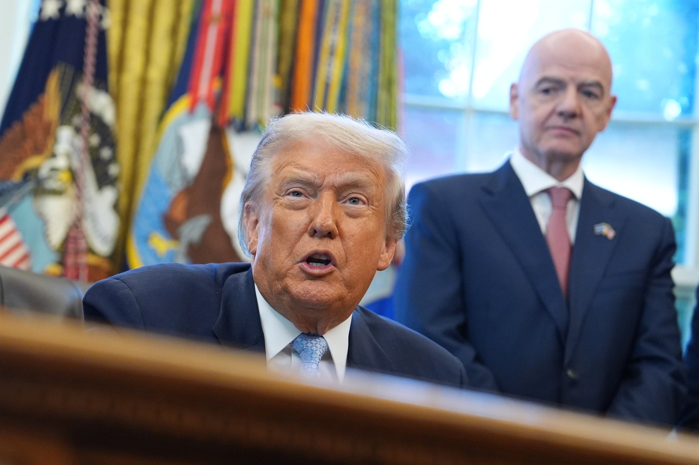 Soccer superstar Ronaldo joins Saudi crown prince during a White House visit | iNFOnews.ca Soccer superstar Ronaldo joins Saudi crown prince during a White House visit | iNFOnews.ca