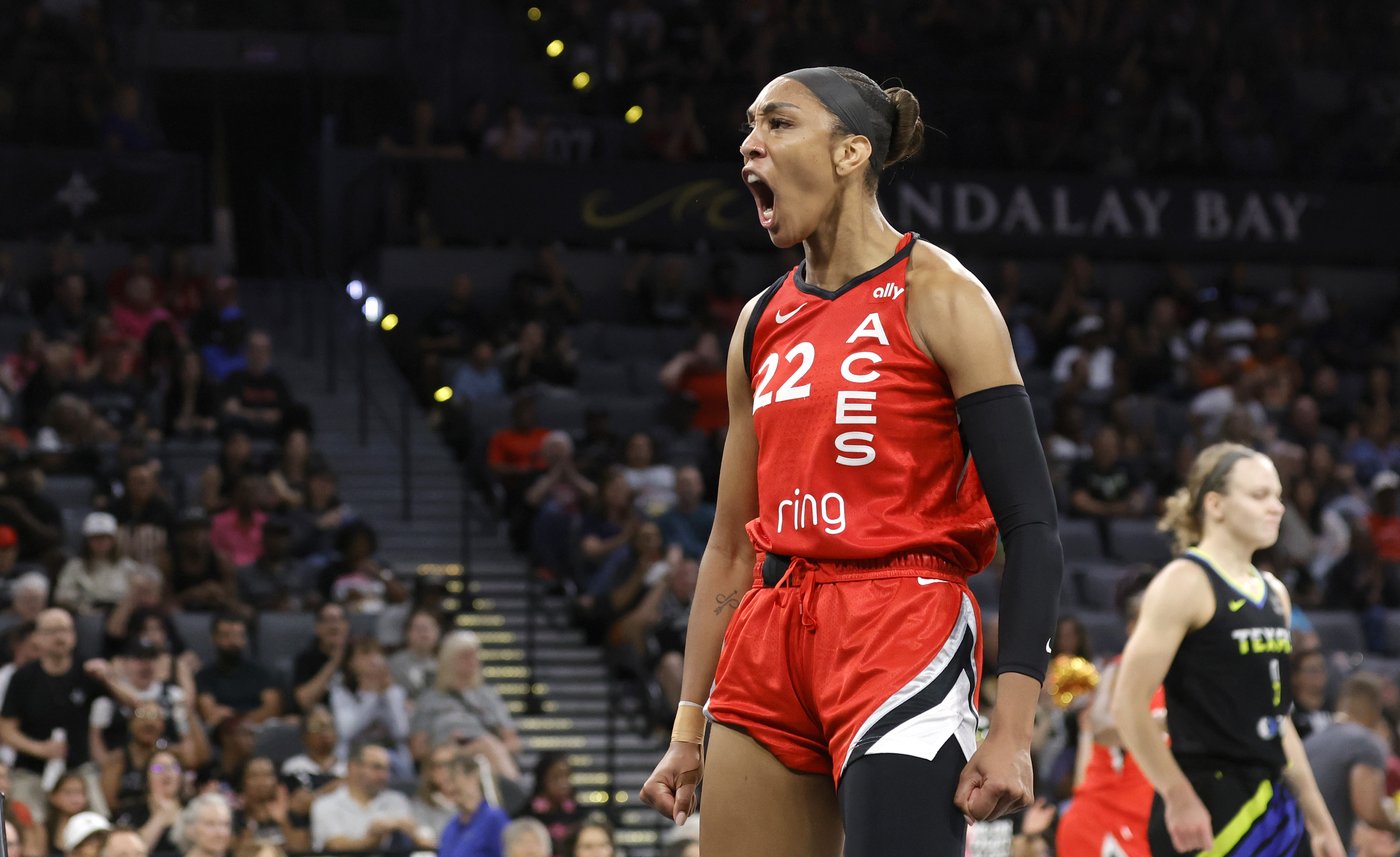 A'ja Wilson scores 34 and Aces hit 18 3-pointers in a 106-87 win over the Wings 106-87 | iNFOnews.ca A'ja Wilson scores 34 and Aces hit 18 3-pointers in a 106-87 win over the Wings 106-87 | iNFOnews.ca