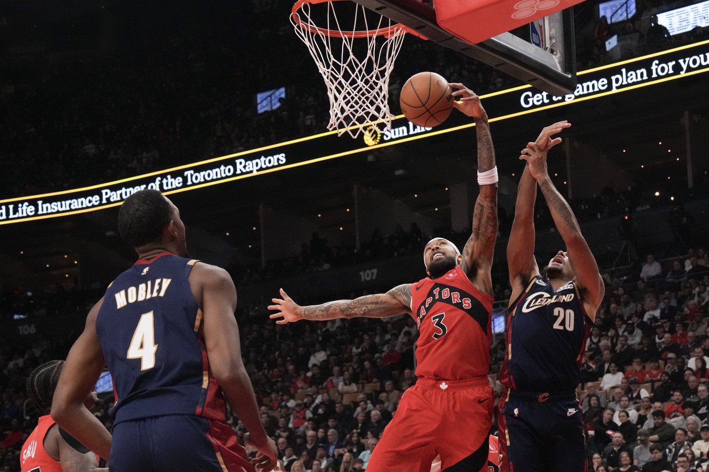 Ingram's 37 points leads Raptors past Cavaliers 110-99; Toronto wins eighth in a row | iNFOnews.ca