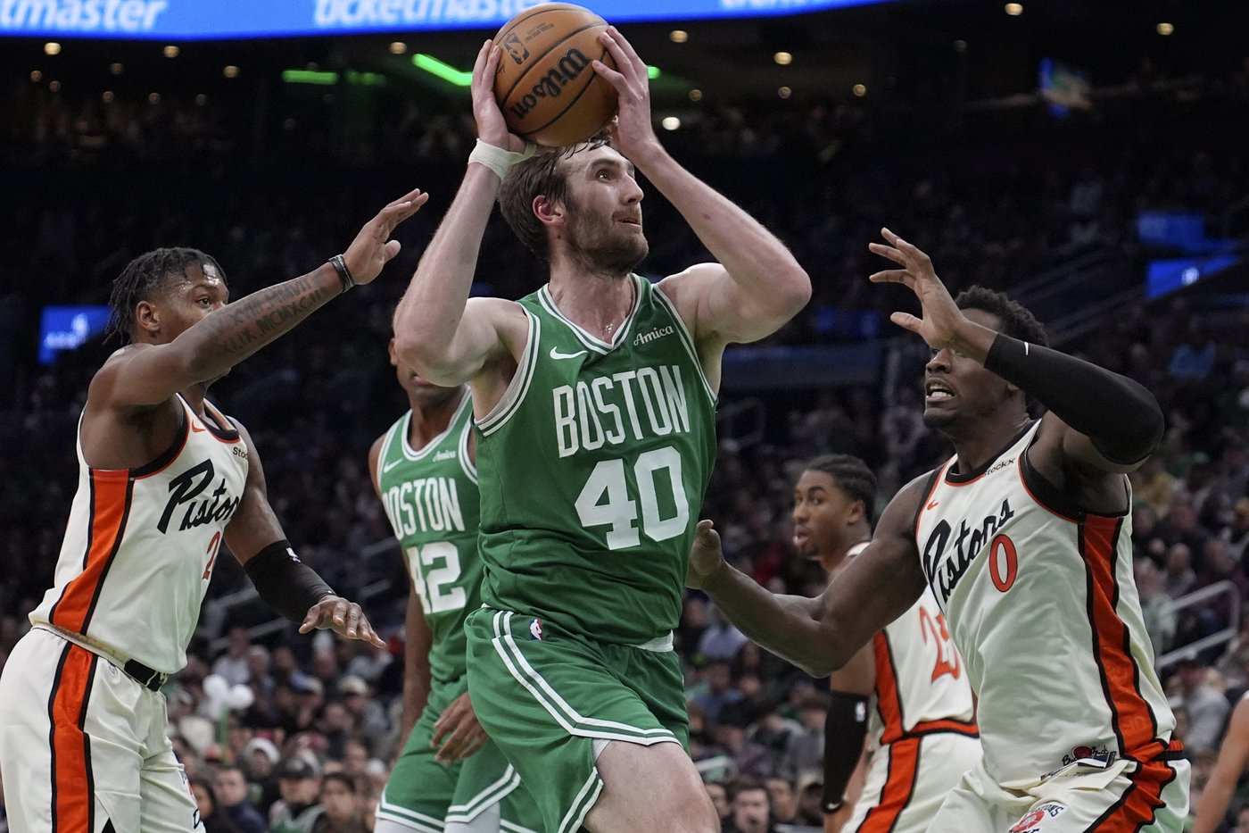 Celtics withstand 3-point spree to beat the Pistons 130-120 | iNFOnews.ca Celtics withstand 3-point spree to beat the Pistons 130-120 | iNFOnews.ca