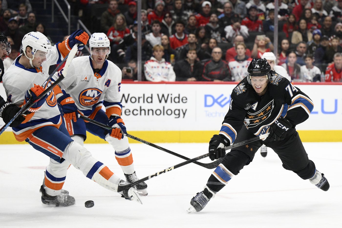 Chychrun, Wilson power Capitals to comeback 5-4 OT win over Islanders | iNFOnews.ca