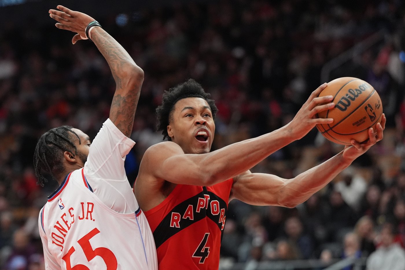 Barrett leads red-hot Raptors past Clippers 115-108 as Toronto fans boo U.S. anthem | iNFOnews.ca Barrett leads red-hot Raptors past Clippers 115-108 as Toronto fans boo U.S. anthem | iNFOnews.ca