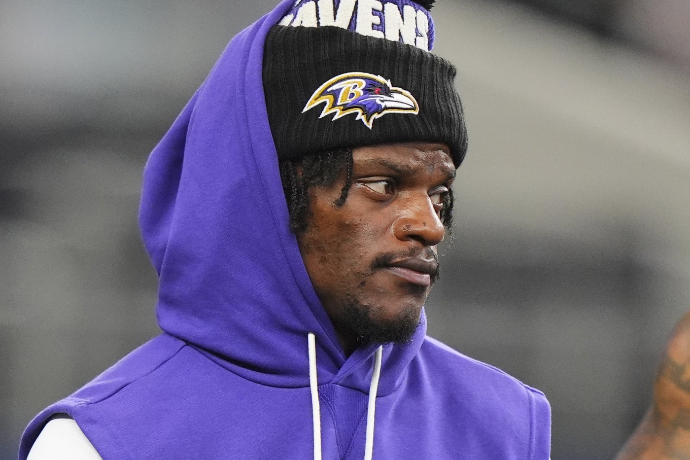 Ravens' Harbaugh says there's 'no damage' to Lamar Jackson's foot after it was stepped on | iNFOnews.ca Ravens' Harbaugh says there's 'no damage' to Lamar Jackson's foot after it was stepped on | iNFOnews.ca