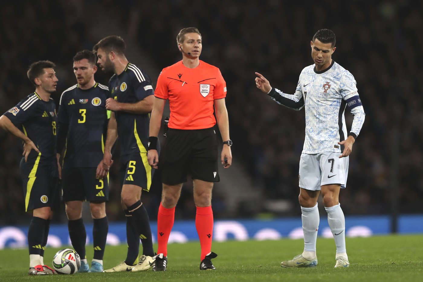 Ronaldo held scoreless as Portugal's perfect Nations League record ends after draw with Scotland | iNFOnews.ca