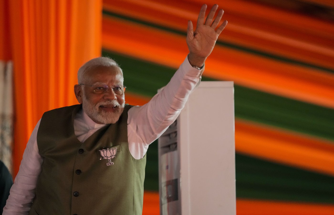 Modi visits Indian-administered Kashmir on local election campaign amid massive security | iNFOnews.ca Modi visits Indian-administered Kashmir on local election campaign amid massive security | iNFOnews.ca