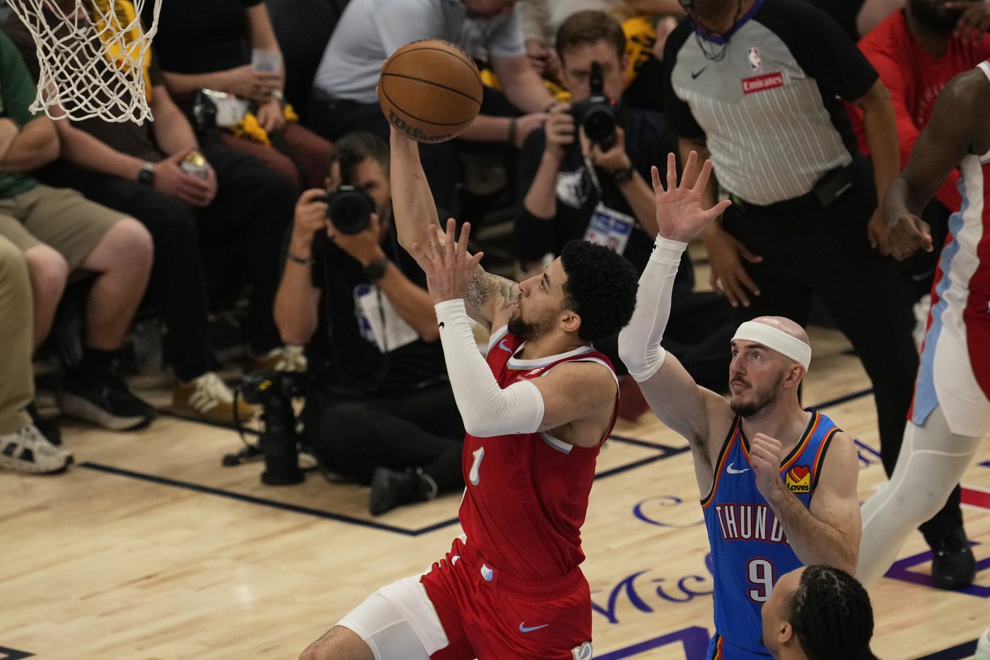 Thunder complete sweep of Grizzlies, reach Western Conference semifinals with 117-115 victory | iNFOnews.ca Thunder complete sweep of Grizzlies, reach Western Conference semifinals with 117-115 victory | iNFOnews.ca