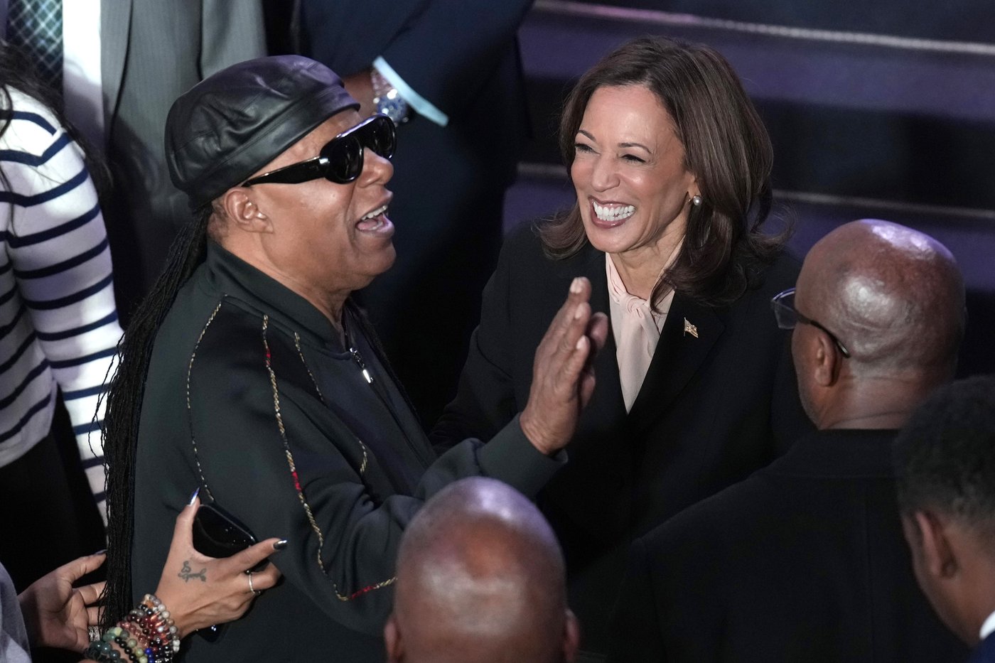 Harris urges Black churchgoers in Georgia to head out to vote and gets an assist from Stevie Wonder | iNFOnews.ca Harris urges Black churchgoers in Georgia to head out to vote and gets an assist from Stevie Wonder | iNFOnews.ca