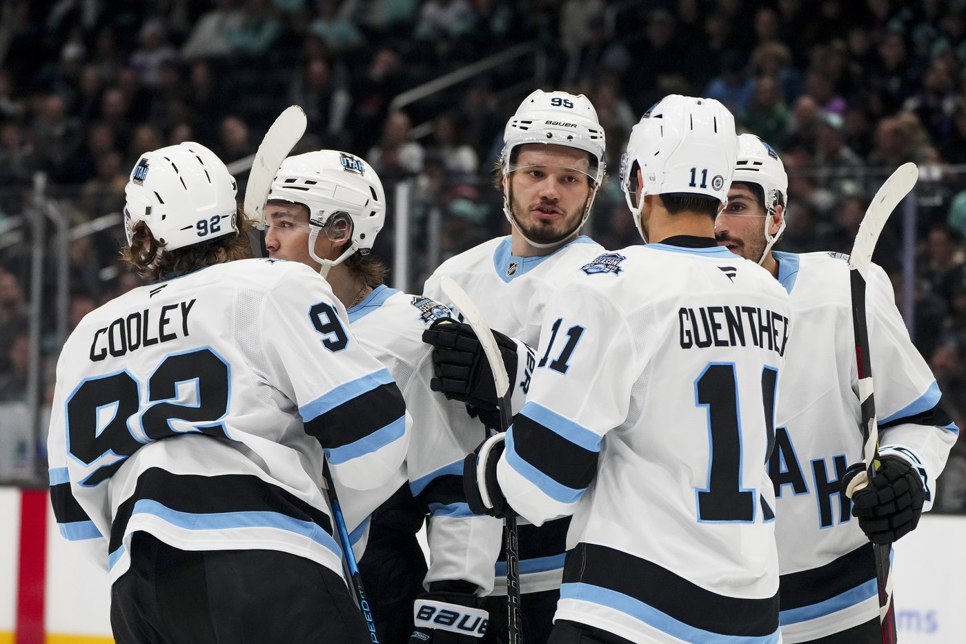 Kraken score 3 third-period goals in 5-2 win over Utah | iNFOnews.ca Kraken score 3 third-period goals in 5-2 win over Utah | iNFOnews.ca