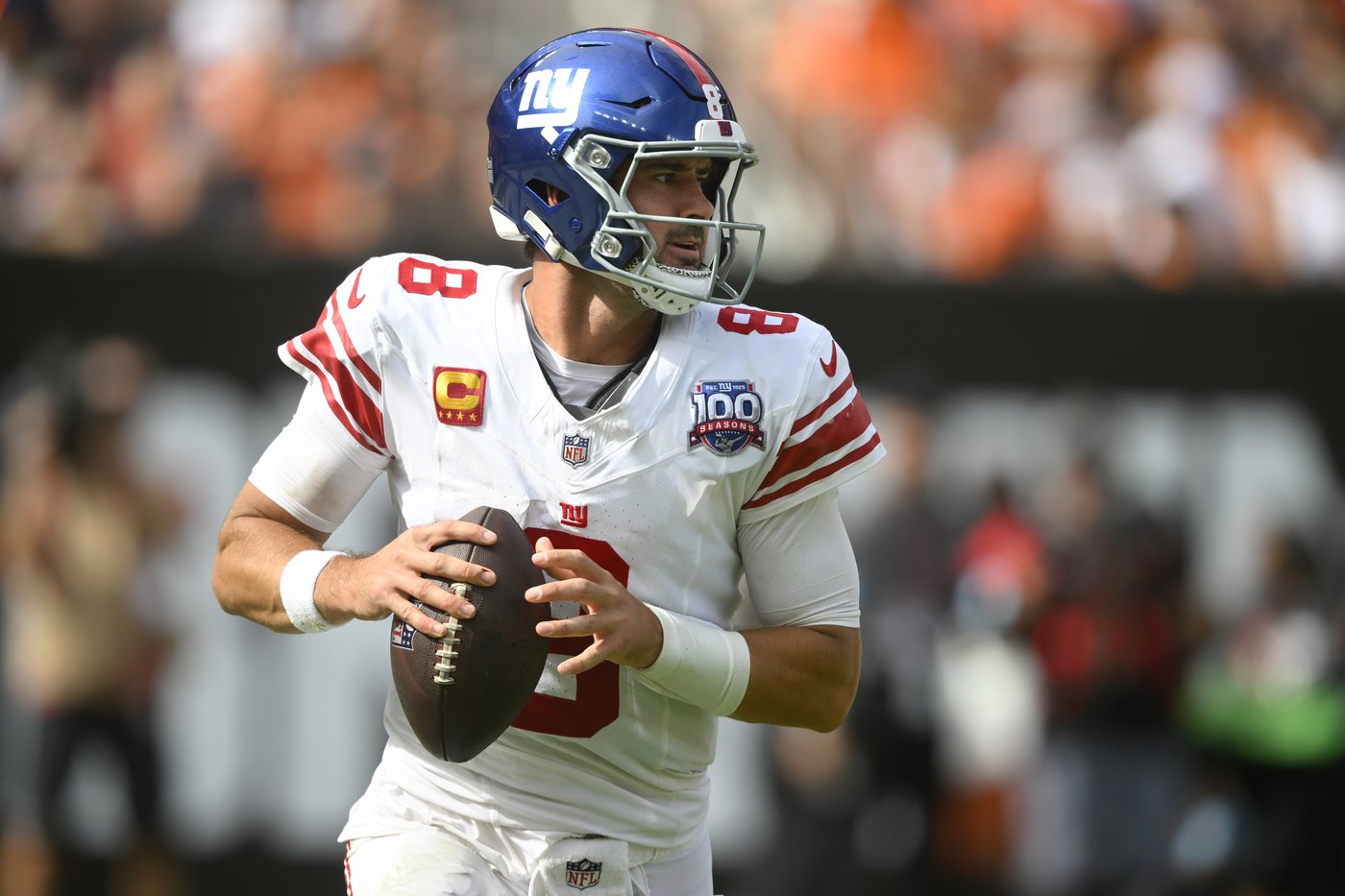 Rookie Malik Nabers catches 2 TD passes from Daniel Jones as Giants hold off banged-up Browns 21-15 | iNFOnews.ca Rookie Malik Nabers catches 2 TD passes from Daniel Jones as Giants hold off banged-up Browns 21-15 | iNFOnews.ca