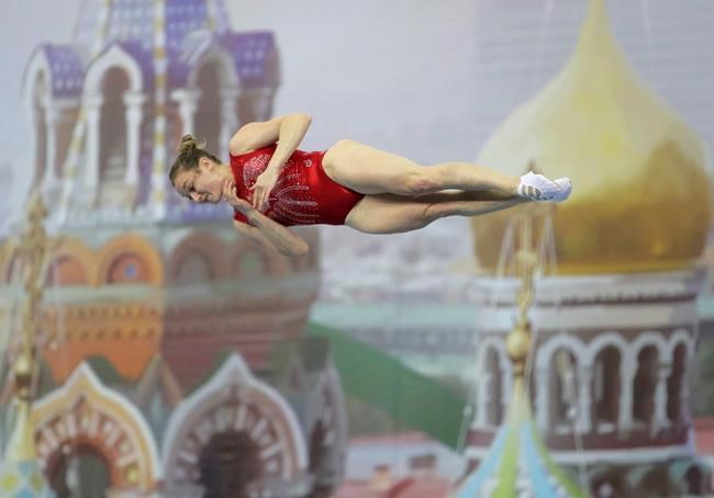 Canadian team finishes third in new event at world trampoline championships | iNFOnews.ca