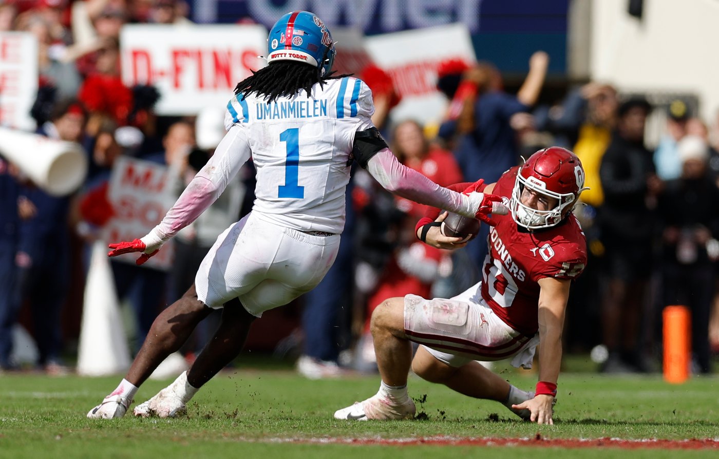 Oklahoma QB John Mateer still finding groove after hand injury as Sooners fall to No. 8 Mississippi | iNFOnews.ca