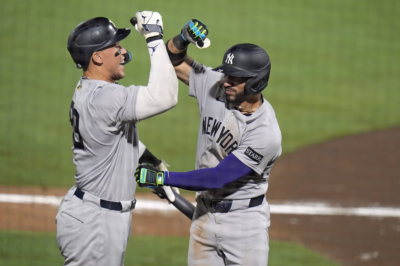 Yankees become 1st MLB team to hit 9 home runs in a game twice in one season | iNFOnews.ca Yankees become 1st MLB team to hit 9 home runs in a game twice in one season | iNFOnews.ca