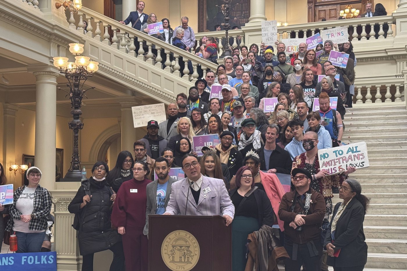Georgia lawmakers advance a bill to prevent transgender women from competing in women's sports | iNFOnews.ca Georgia lawmakers advance a bill to prevent transgender women from competing in women's sports | iNFOnews.ca