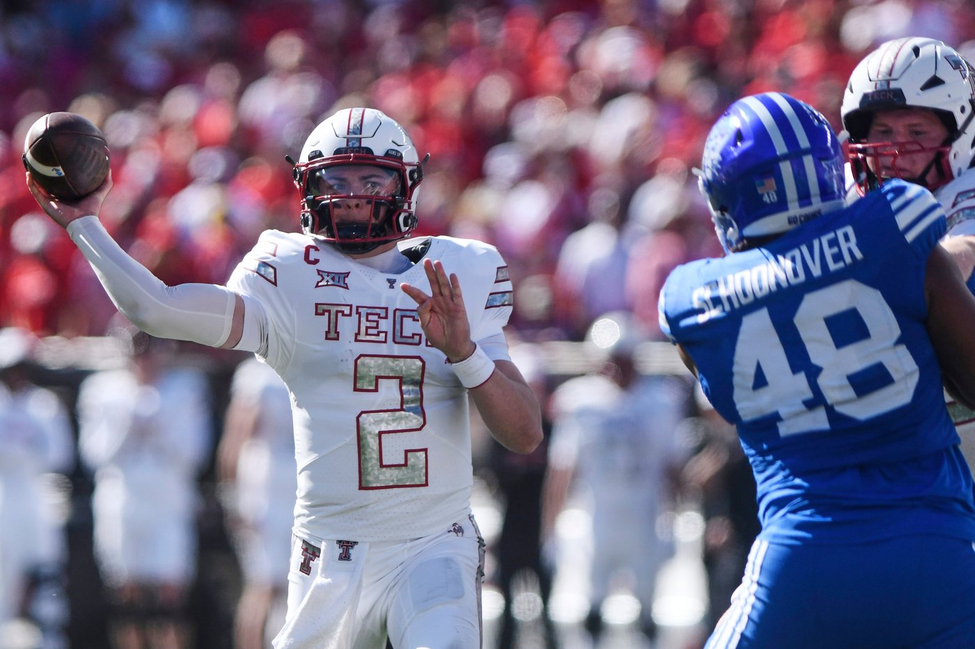 Harrington's 5 field goals, Rodriguez's takeaways lead No. 9 Texas Tech past No. 8 BYU 29-7 | iNFOnews.ca