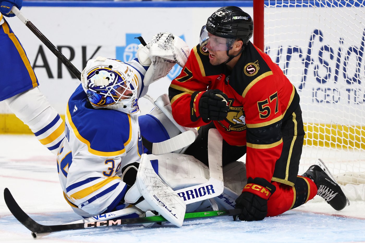 Sabres beat the Senators 8-4 for their first victory of the season. | iNFOnews.ca