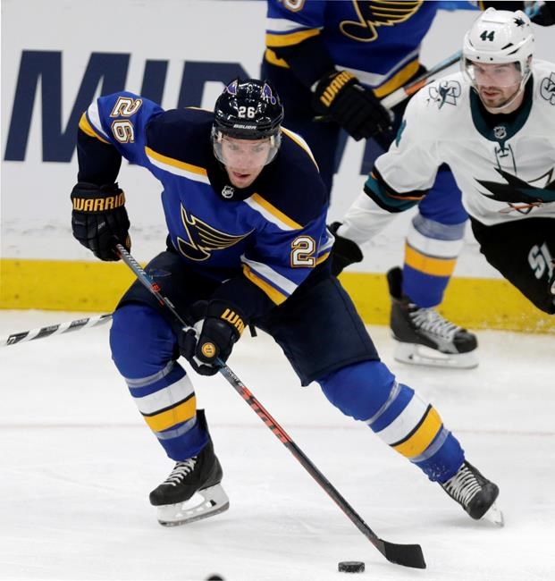 Jets acquire veteran centre Paul Stastny from Blues at NHL deadline | iNFOnews.ca