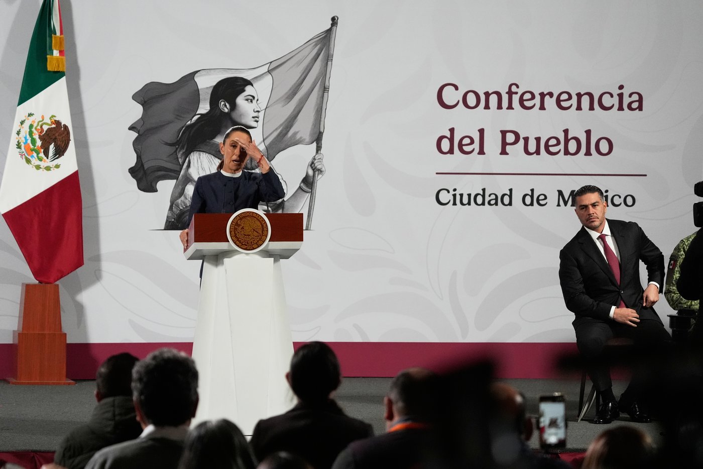 Sheinbaum unveils security plan for Michoacan following protests over mayor's assassination | iNFOnews.ca