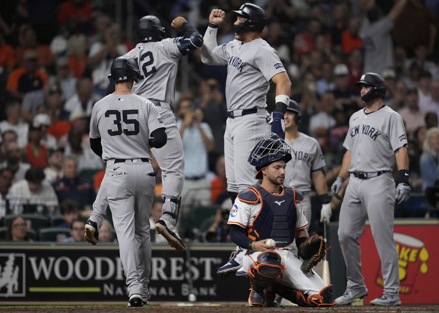 Grisham's grand slam powers Yankees to 7-1 win over Astros | iNFOnews.ca Grisham's grand slam powers Yankees to 7-1 win over Astros | iNFOnews.ca
