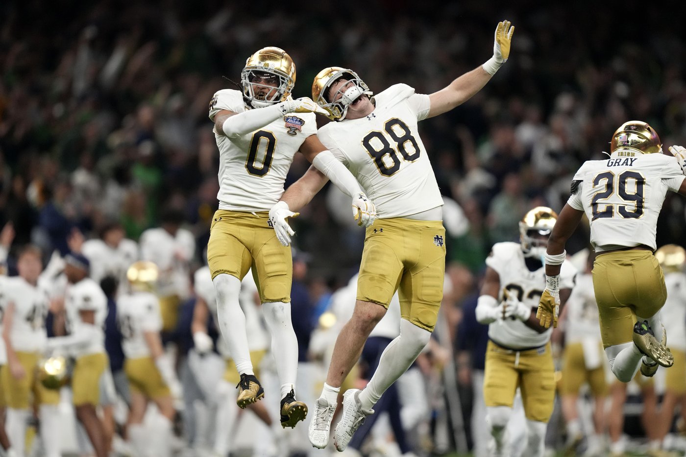 Defense and special teams lift Notre Dame to 23-10 win over Georgia in Sugar Bowl CFP quarterfinal | iNFOnews.ca