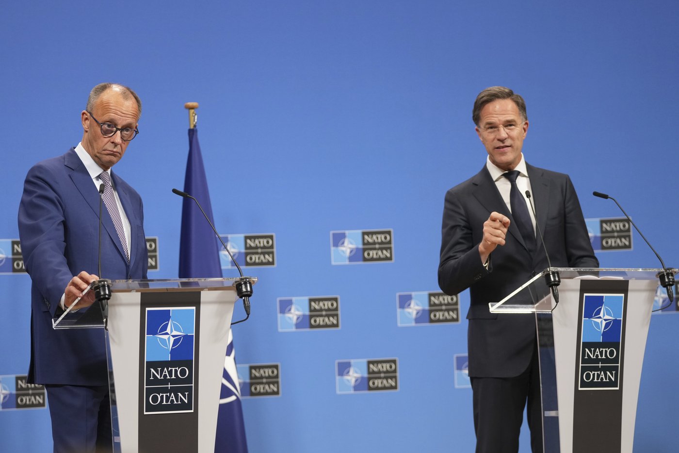 Dutch leader says NATO's chief insists allies should spend at least 3.5% of GDP on defense budgets | iNFOnews.ca Dutch leader says NATO's chief insists allies should spend at least 3.5% of GDP on defense budgets | iNFOnews.ca