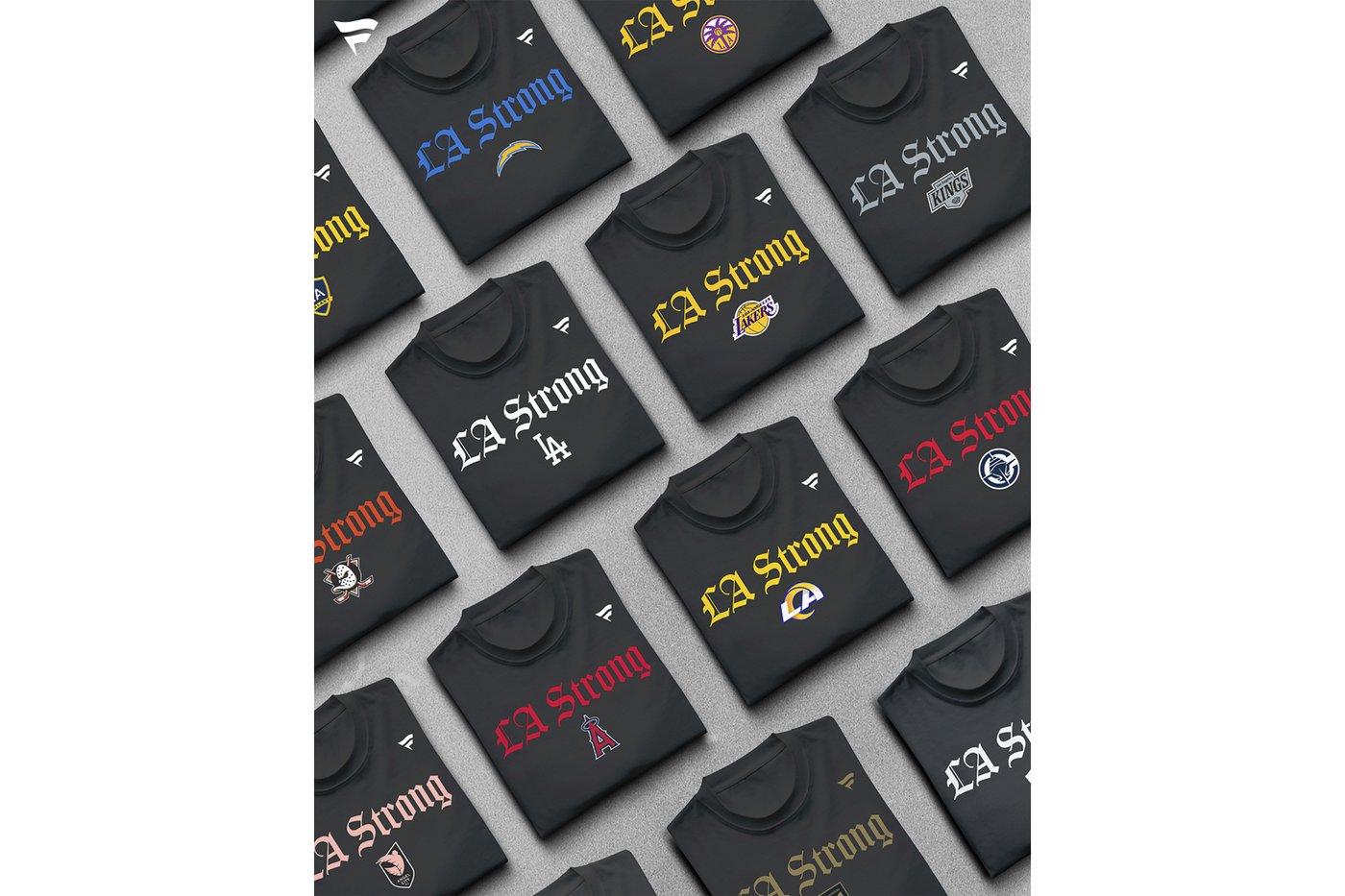 'LA Strong' logo and custom shirts unveiled to aid Los Angeles wildfire recovery efforts | iNFOnews.ca