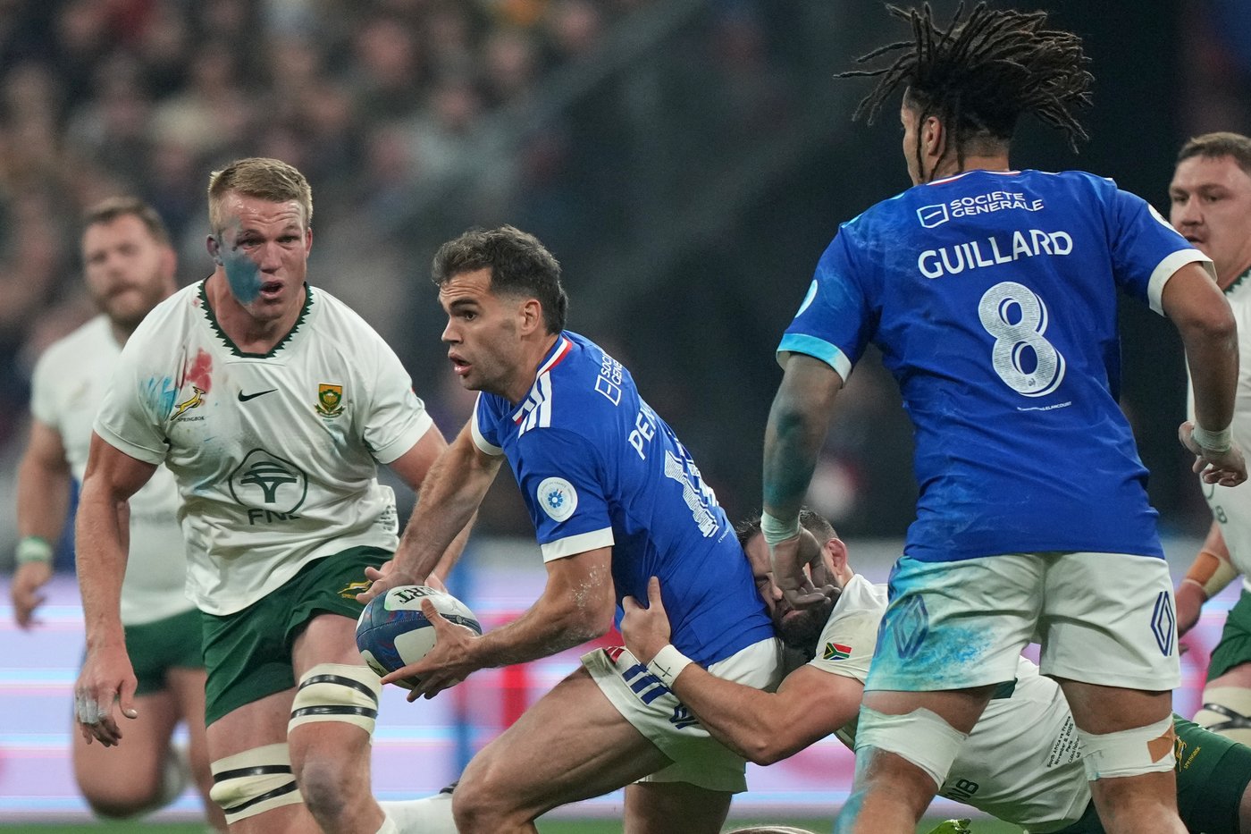 Penaud replaces Blanco as France's all-time leading try scorer in 32-17 defeat to South Africa | iNFOnews.ca