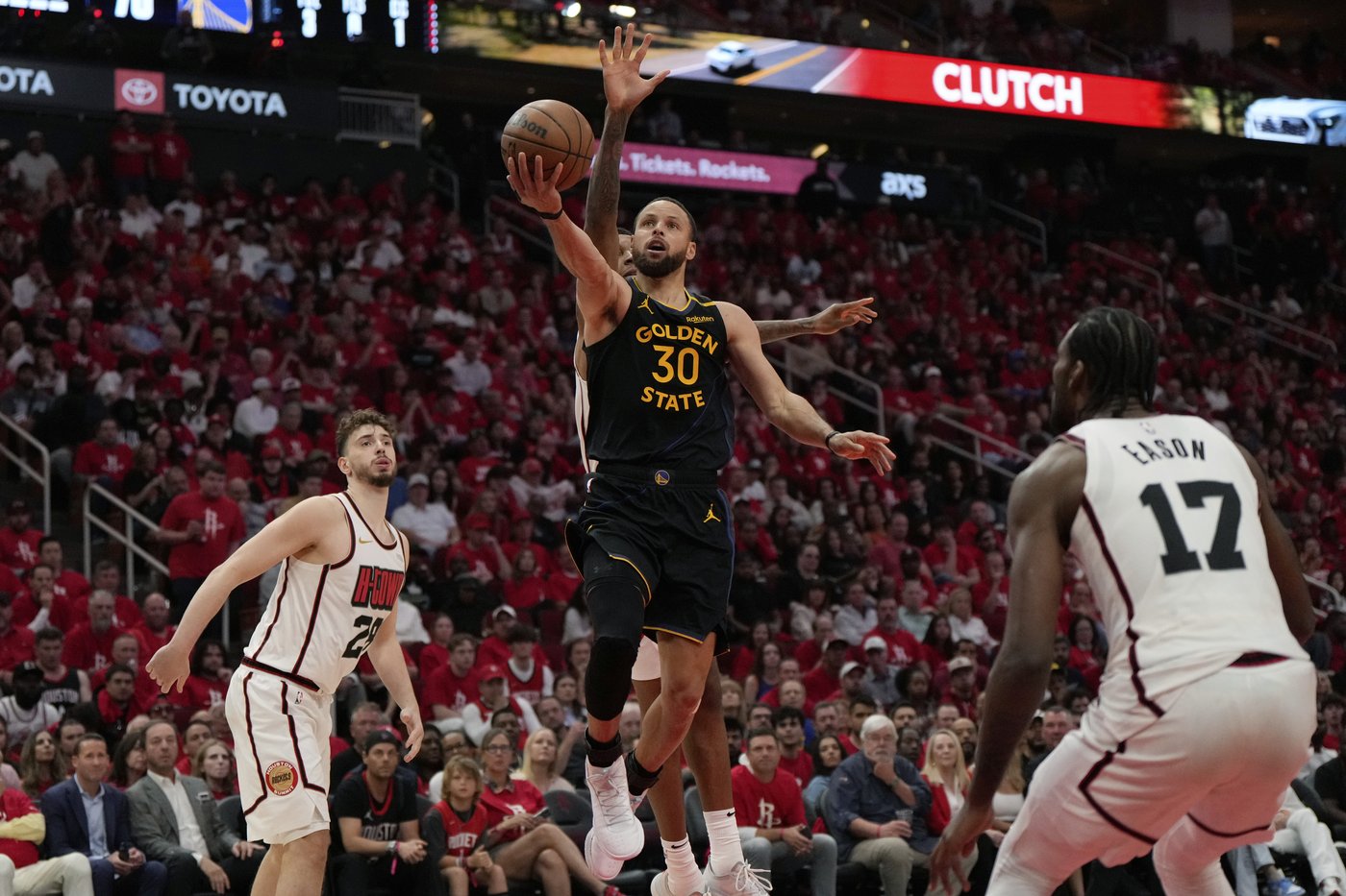 Stephen Curry and Buddy Hield lead Warriors past Rockets 103-89 in Game 7 | iNFOnews.ca