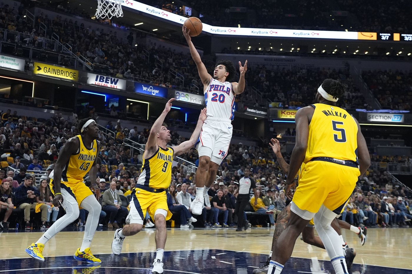 Tyrese Maxey scores 10 in OT, finishes with 45 points as 76ers beat Pacers 118-114 | iNFOnews.ca Tyrese Maxey scores 10 in OT, finishes with 45 points as 76ers beat Pacers 118-114 | iNFOnews.ca