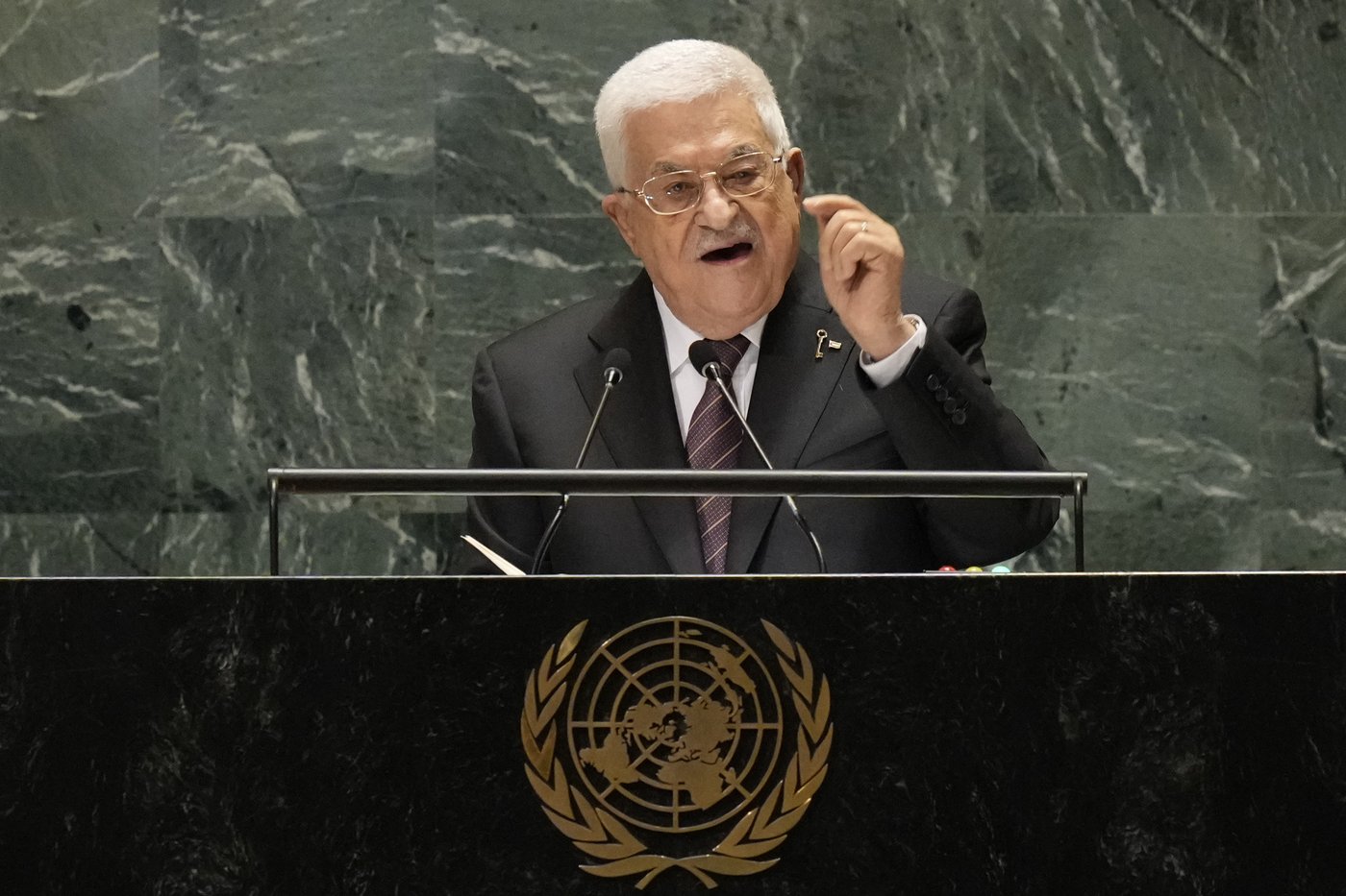 Leader of Palestinian Authority denounces Israeli Gaza offensive at UN, insists: 'We will not leave' | iNFOnews.ca