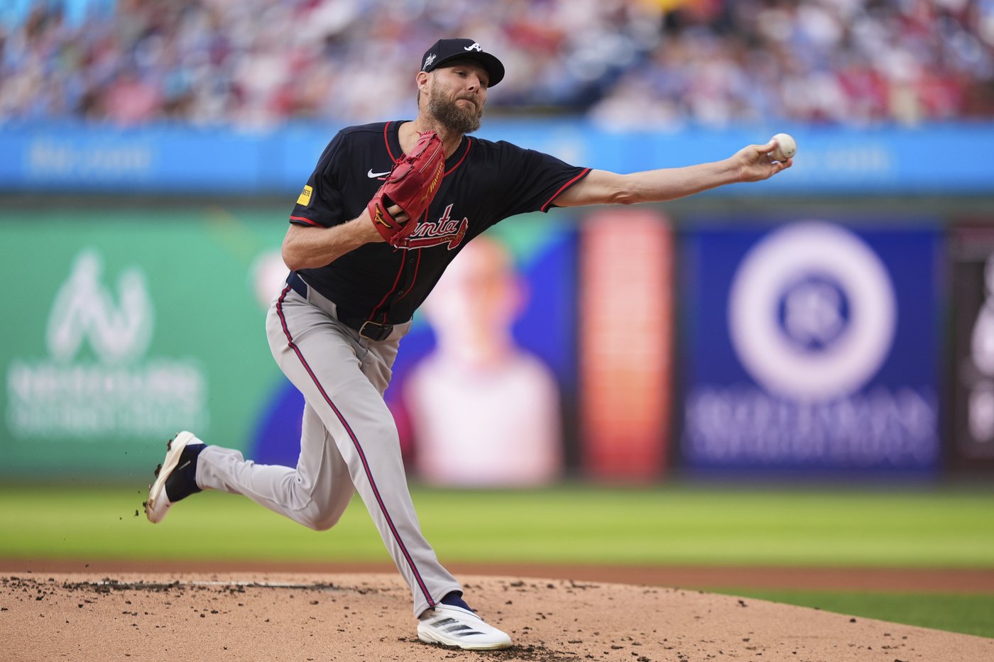 Chris Sale reaches 2,500 strikeouts, Braves beat Phillies 9-3 for a doubleheader split | iNFOnews.ca Chris Sale reaches 2,500 strikeouts, Braves beat Phillies 9-3 for a doubleheader split | iNFOnews.ca