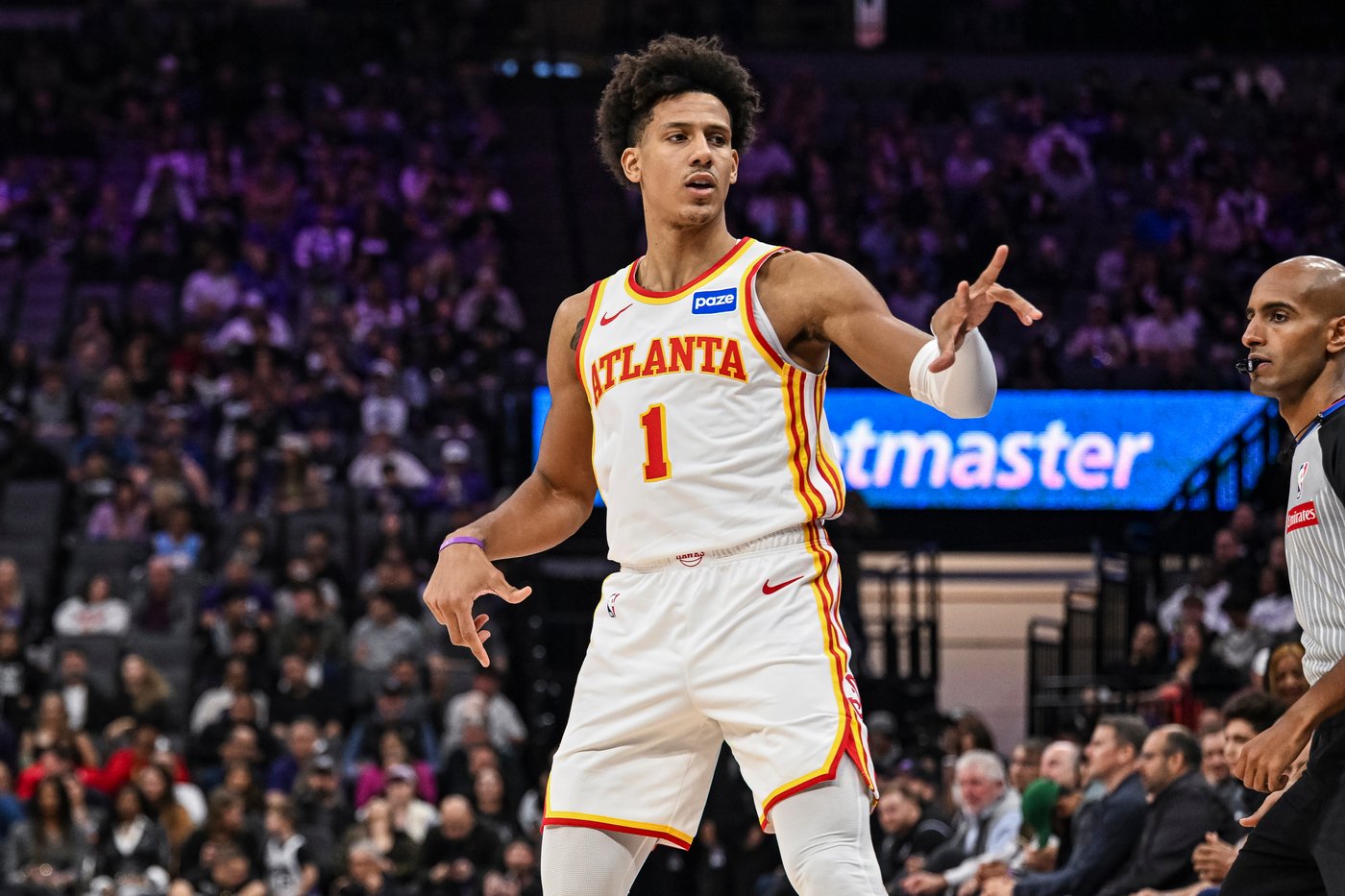 Jalen Johnson's double-double leads Hawks past Kings 133-100 | iNFOnews.ca